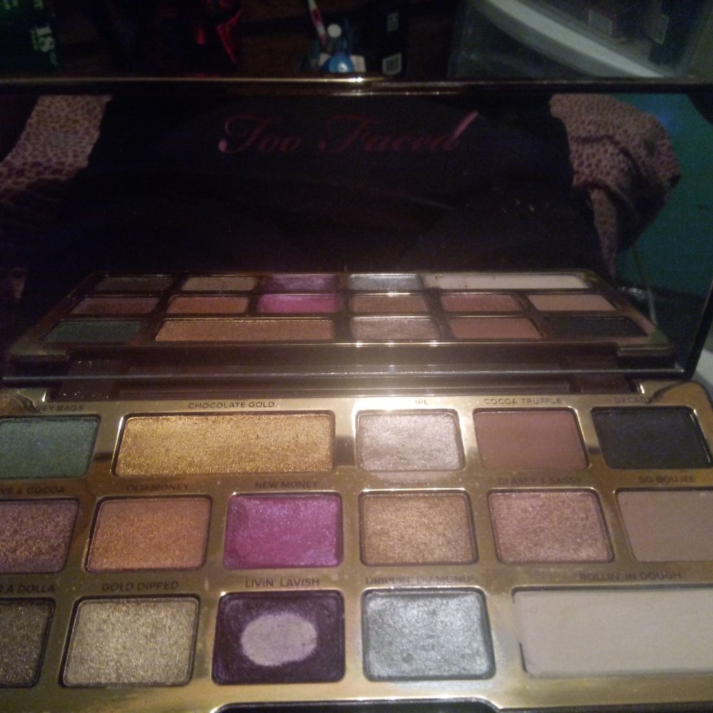 One Two Faced Chocolate Gold bar eyeshadow palette